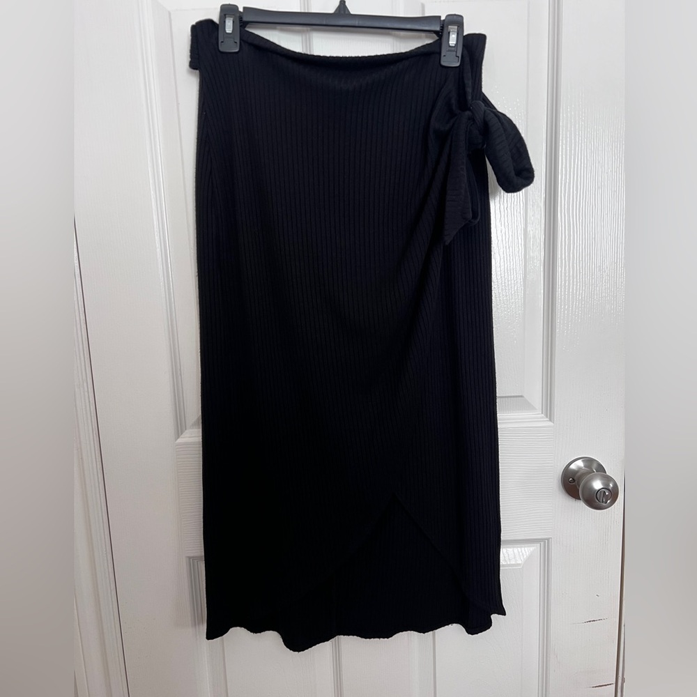 Reformation Aruba Ribbed Knit Skirt